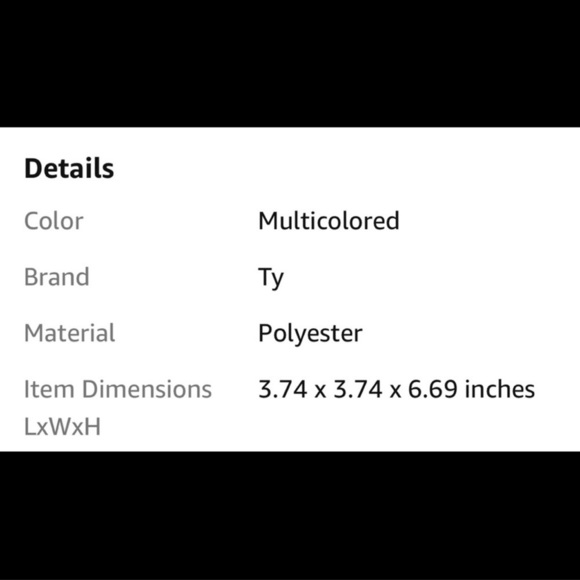 TY beanie Halloween cat glitter - Picture 3 of 3